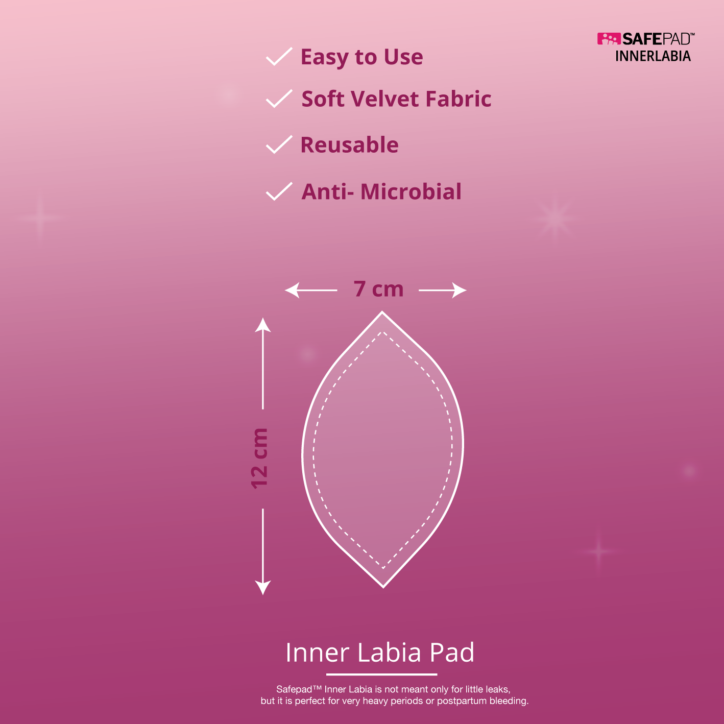 Inner Labia Pad -Safepad™ - realreliefindia
